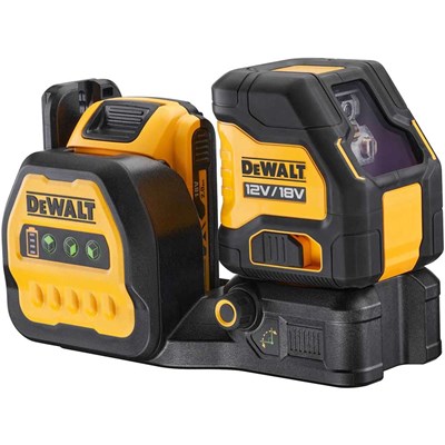 DeWalt DCE088 18v Cordless Self Levelling Cross Line Green Beam Laser