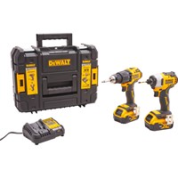 DeWalt DCK2062 18v XR Cordless Combi Drill and Impact Driver 