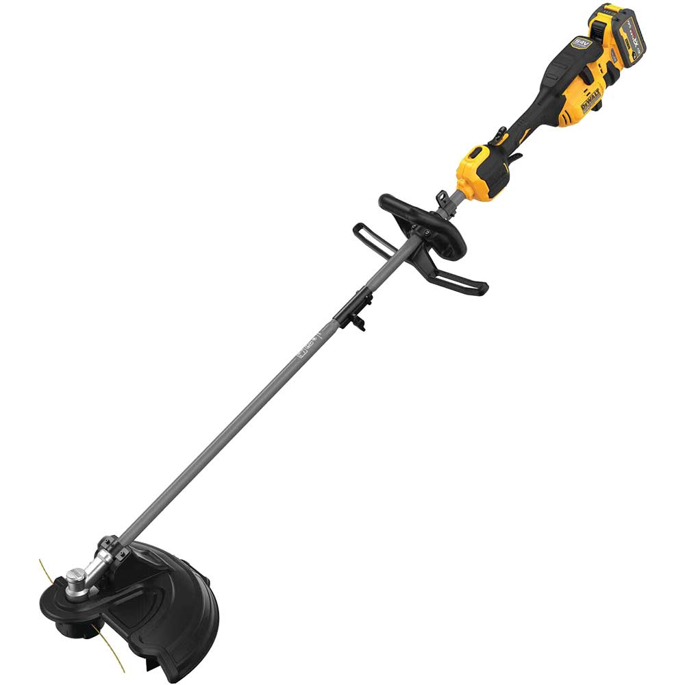 Dewalt Dcmas5713x1 54V Xr Cordless Brushless Flexvolt Split Boom Grass Trimmer 38Cm