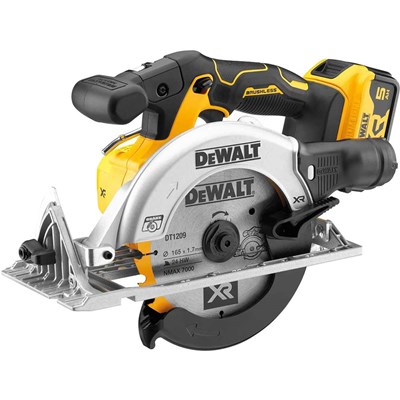 DeWalt DCS565 18v XR Cordless Brushless Circular Saw 165mm