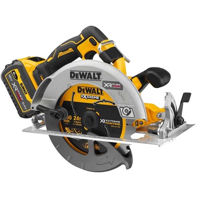 DeWalt DCS573 18v XR Cordless Brushless FLEXVOLT High Power Circular Saw 190mm