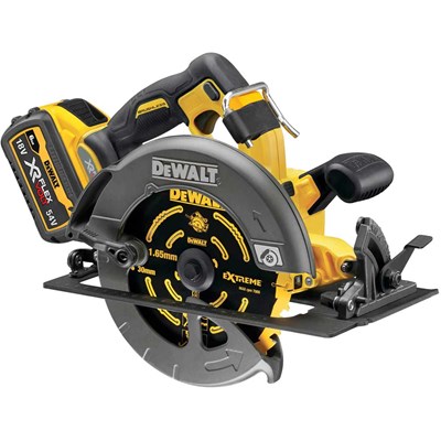DeWalt DCS578 54v XR Cordless Brushless FLEXVOLT High Power Circular Saw 190mm