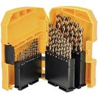 DeWalt 29 Piece HSS E Cobalt Drill Bit Set DeWalt 29 Piece HSS E Cobalt Drill Bit Set