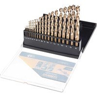 DeWalt 19 Piece HSS-G Cobalt Drill Bit Set DeWalt 19 Piece HSS-G Cobalt Drill Bit Set