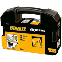 DeWalt 10 Piece BIM Extreme General Purpose Holesaw Set DeWalt 10 Piece BIM Extreme General Purpose Holesaw Set