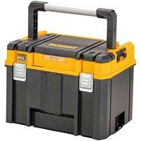 DeWalt TSTAK V2 Stackable Deep Tool Box Long Handle DeWalt TSTAK V2 Stackable Deep Tool Box Long Handle