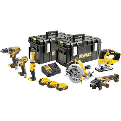 DeWalt DCK663P3 18v XR Cordless Brushless 6 Piece Power Tool Kit