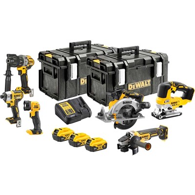 DeWalt DCK664P3 18v XR Cordless Brushless 6 Piece Power Tool Kit