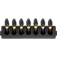 DeWalt 7 Piece FlexTorq PZ2 Screwdriver Bit Bar Set DeWalt 7 Piece FlexTorq PZ2 Screwdriver Bit Bar Set
