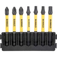 DeWalt 7 Piece FlexTorq Pozi and Torx Screwdriver Bit Bar Set DeWalt 7 Piece FlexTorq Pozi and Torx Screwdriver Bit Bar Set