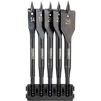DeWalt 5 Piece Extreme Flatwood Drill Bit Bar Set