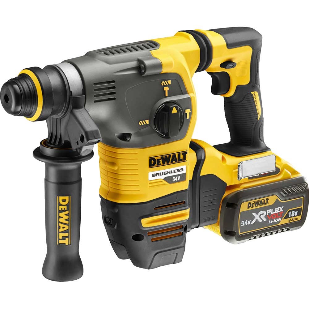 DeWalt DCH333 54v XR Cordless Brushless FLEXVOLT SDS Hammer Drill