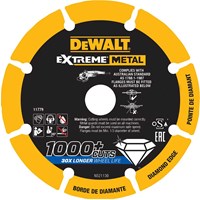 DeWalt Extreme Diamond Metal Cutting Disc  DeWalt Extreme Diamond Metal Cutting Disc