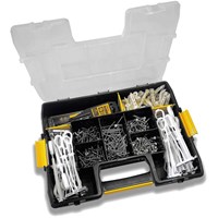 DeWalt 279 Piece Walldog Zip It and Strap Toggle Kit