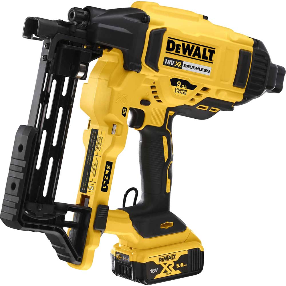 Cordless fence staple gun dewalt deals