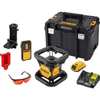 DeWalt DCE074D1R 18v XR Cordless Rotary Laser Level Kit DeWalt DCE074D1R 18v XR Cordless Rotary Laser Level Kit