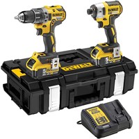 DeWalt DCK266 18v XR Cordless Brushless Combi Drill and Impact Driver DeWalt DCK266 18v XR Cordless Brushless Combi Drill and Impact Driver