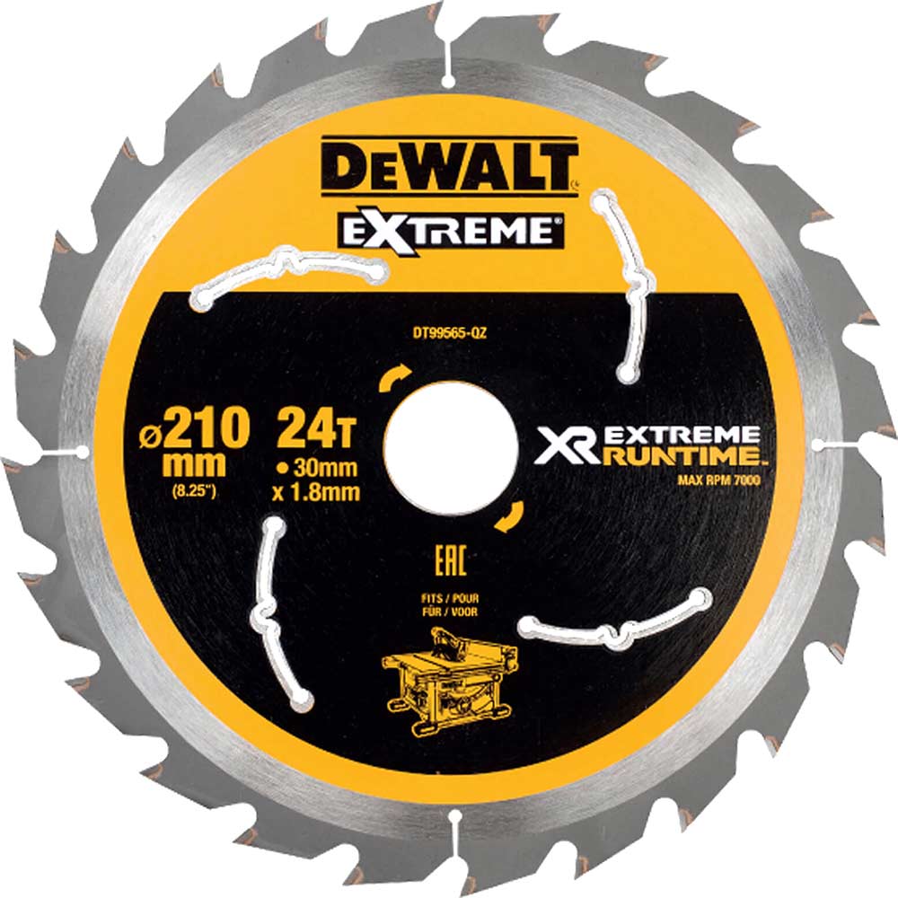 Dewalt Extreme Runtime Circular Saw Blade Extra Large