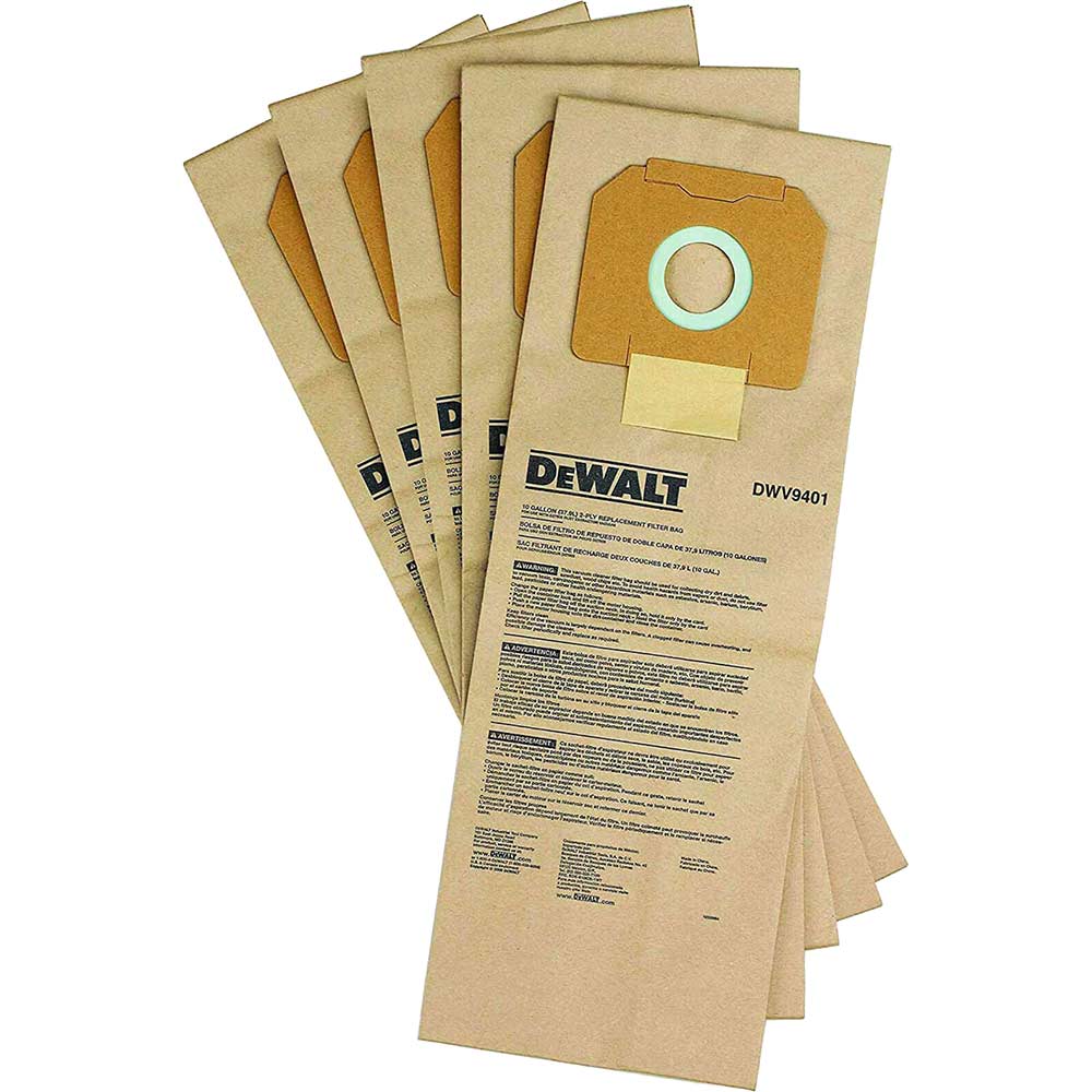 Dewalt dwv902m dust bags deals