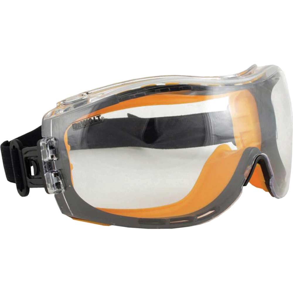DeWalt Concealer Clear Safety Goggles - Clear Safety Rating lens