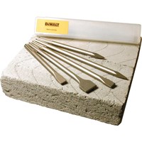 DeWalt 5 Piece SDS Max Pointed and Flat Chisel Set
