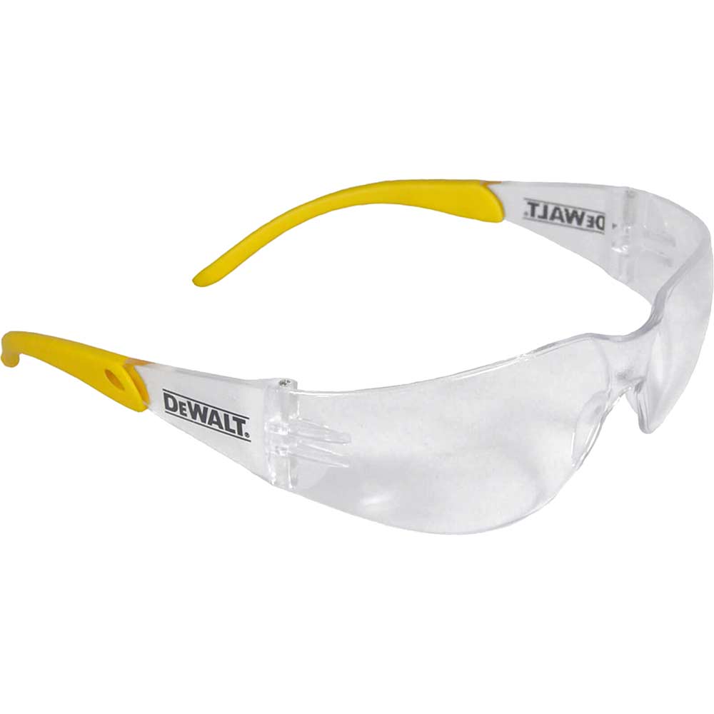 DeWalt Protector Clear Safety Glasses - Clear lens