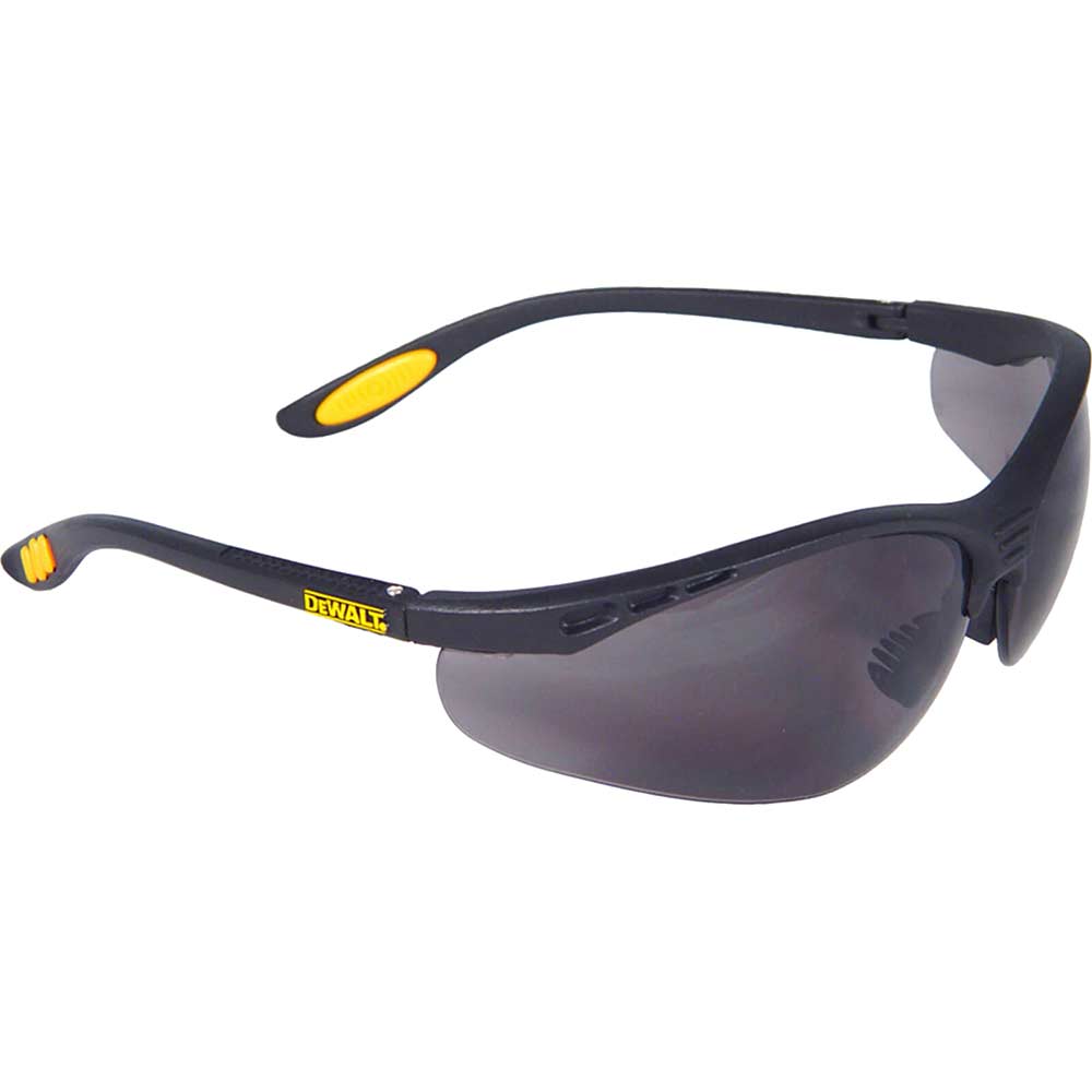 Dewalt Reinforcer Smoke Safety Glasses