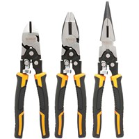 DeWalt 3 Piece Compound Action Plier Set DeWalt 3 Piece Compound Action Plier Set