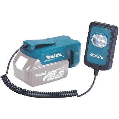 Makita DML803 18v LXT Cordless LED Clip On Flashlight Torch