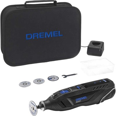 Dremel 8260 12v Cordless Brushless Rotary Multi Tool and 5 Accessories