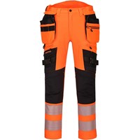 Portwest DX4 Hi Vis Detachable Holster Pocket Trousers Portwest DX4 Hi Vis Detachable Holster Pocket Trousers