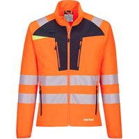 Portwest DX4 Mens Hi Vis Zip Pocket Baselayer Top