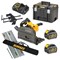 DeWalt DCS520 54v XR Cordless FlexVolt Plunge Saw and Guide Rails Kit 