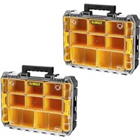 DeWalt DWST82968-1 2 Piece TSTAK Parts Organiser Tool Case Set DeWalt DWST82968-1 2 Piece TSTAK Parts Organiser Tool Case Set