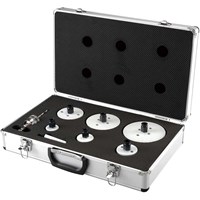 Makita EzyChange 8 Piece Plumbers Bi Metal Hole Saw Set Makita EzyChange 8 Piece Plumbers Bi Metal Hole Saw Set