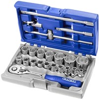 Expert by Facom 22 Piece 1/2" Drive Hex Socket Set Metric Expert by Facom 22 Piece 1/2" Drive Hex Socket Set Metric