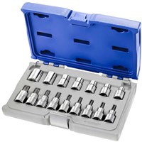 Expert by Facom 16 Piece 1/2" Drive Torx Socket and Socket Bit Set Metric Expert by Facom 16 Piece 1/2" Drive Torx Socket and Socket Bit Set Metric