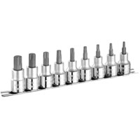 Expert by Facom 9 Piece 1/2" Drive Torx Socket Bit Set Expert by Facom 9 Piece 1/2" Drive Torx Socket Bit Set