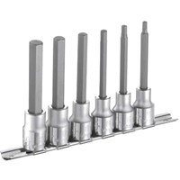 Expert by Facom 6 Piece 1/2" Drive Long Reach Hexagon Bit Set Expert by Facom 6 Piece 1/2" Drive Long Reach Hexagon Bit Set