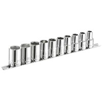 Expert by Facom 10 Piece 1/2" Drive Hex Socket Set Metric Expert by Facom 10 Piece 1/2" Drive Hex Socket Set Metric