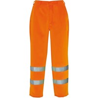 Portwest Polycotton Hi Vis Service Trousers Portwest Polycotton Hi Vis Service Trousers