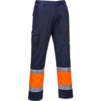 Portwest Hi Vis Two Tone Combat Trousers Portwest Hi Vis Two Tone Combat Trousers