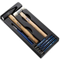 Expert by Facom 7 Piece Hammer and Punch Set in Module Tray