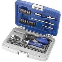 Expert by Facom 34 Piece 1/4" Drive Hex Socket and Screwdriver Bit Set Metric Expert by Facom 34 Piece 1/4" Drive Hex Socket and Screwdriver Bit Set Metric