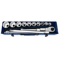 Expert by Facom 14 Piece 3/4" Drive Hex Socket Set Metric Expert by Facom 14 Piece 3/4" Drive Hex Socket Set Metric