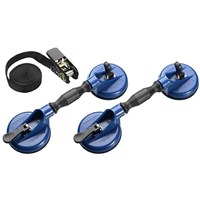Expert by Facom 3 Piece Windscreen Handling Suction Cup Lifter and Strap Kit