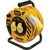 Defender Light Industrial Cable Reel 110v