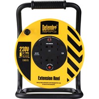 Defender Industrial Trade Cable Reel 240v