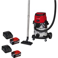 Einhell TE-VC 36/25 Li S 36v Cordless Stainless Steel Wet and Dry Vacuum Cleaner 25L