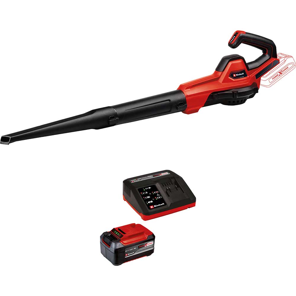Einhell GE-UB 18/250 Li E 18v Cordless 3 Piece Pipe Garden Leaf and Workshop Blower